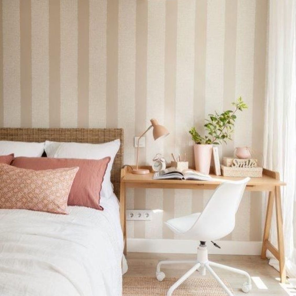 30-ideas-para-decorar-tu-dormitorio-con-papel-pint - Você precisa decor
