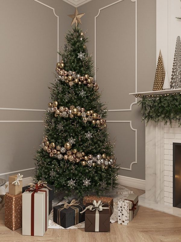 Tendencias de natal- cascata