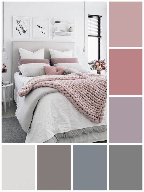quarto paleta de cores