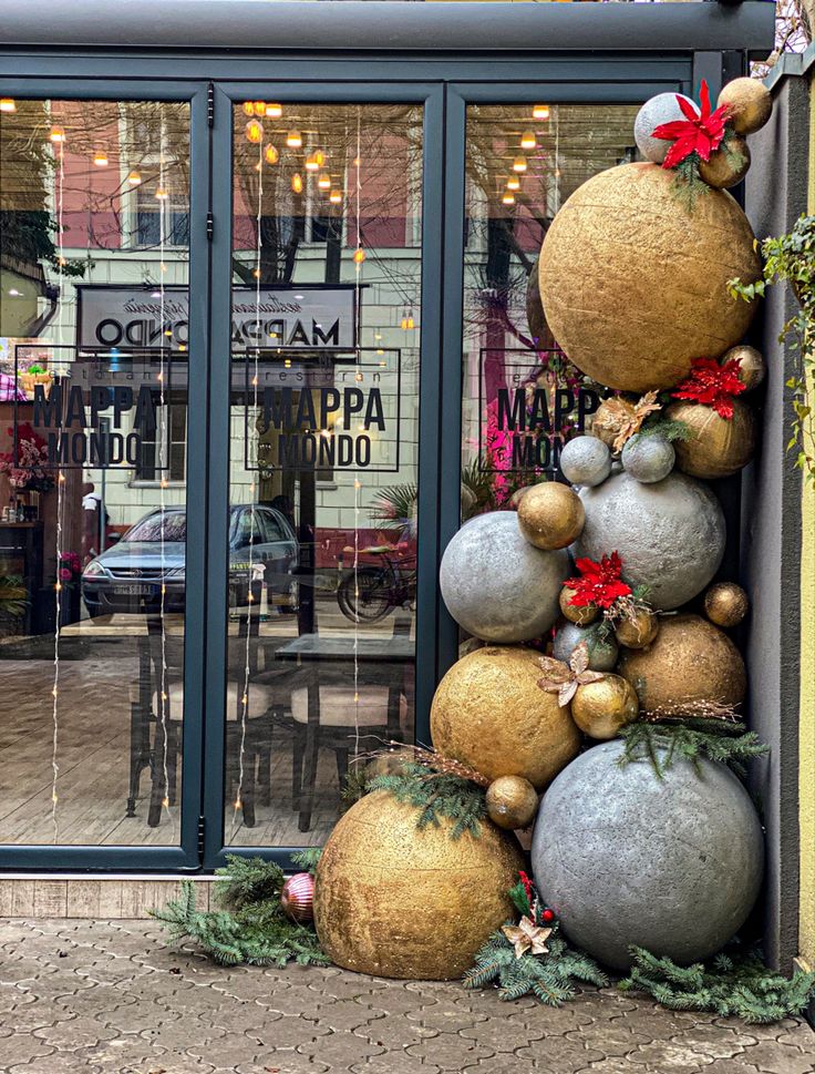 Tendencias de natal- bolas gigantes